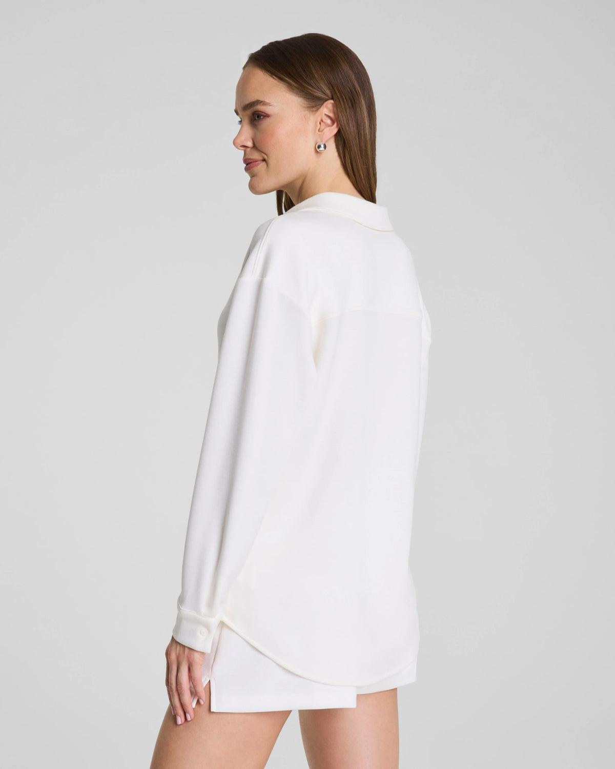 SPANX® AirEssentials® Oversized Button Down | Powder