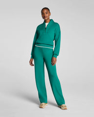 SPANX AirEssentials® Shawl Collar Half Zip | Jade