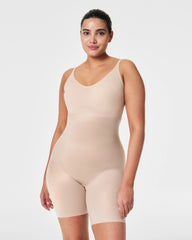 SPANXshape® Invisible Mid-Thigh Bodysuit | Champagne Beige