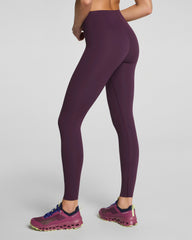 SPANXshape® BodyLine Full-Length Leggings with Mid-Tummy Compression | Blackberry
