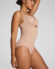 SPANXsculpt® GoFigure Open-Bust Bodysuit | Chai