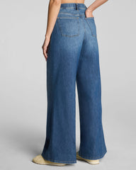 SPANXsupersmooth® Authentic 360 Lightweight Super Wide Leg Jeans | Oceanic