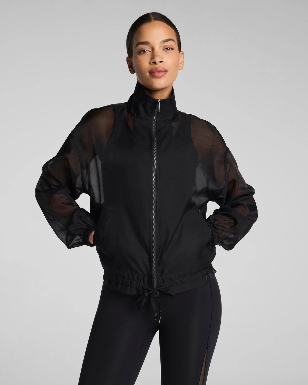 SPANX® BodyLine Sheerious Full Zip Jacket