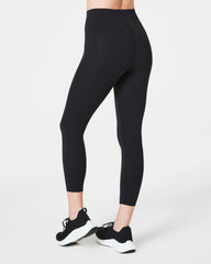 SPANXshape® BodyLine 7/8 Leggings with Mid-Tummy Compression | Very Black