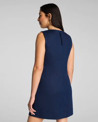 SPANX® EasyBreezy Cotton Linen Mini Dress | Timeless Navy