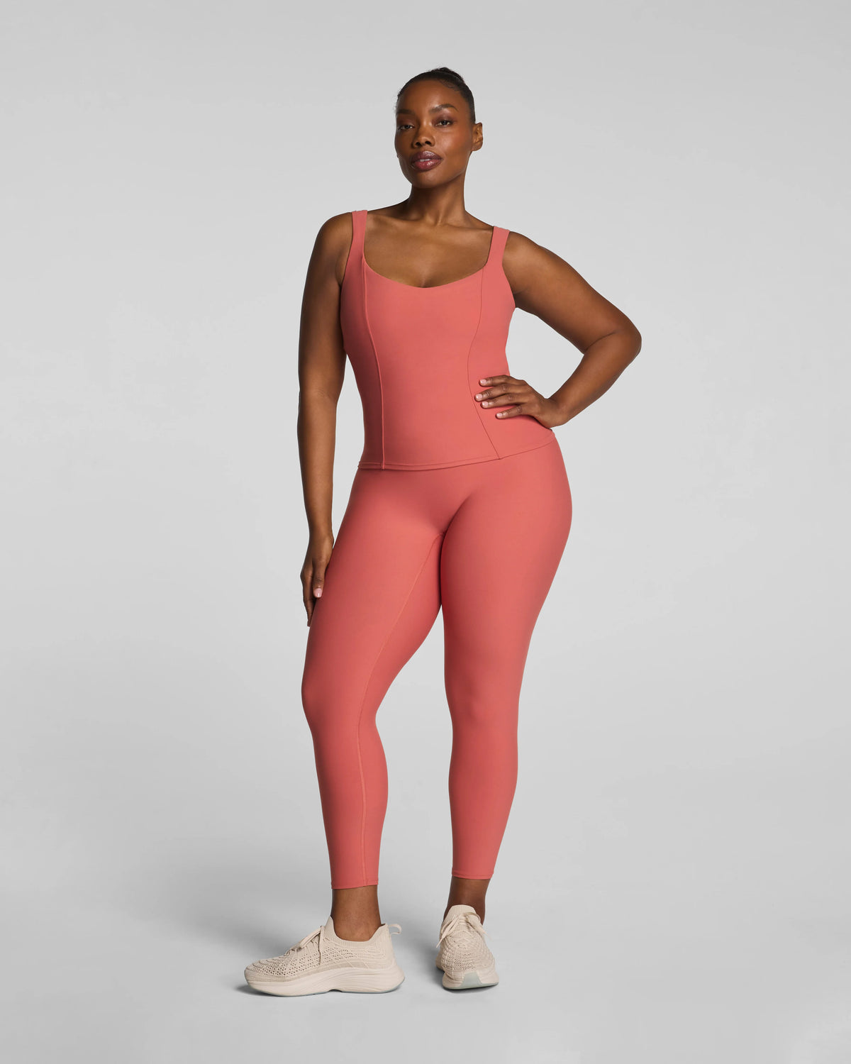 SPANXsmooth® OnForm 7/8 Leggings | Clay
