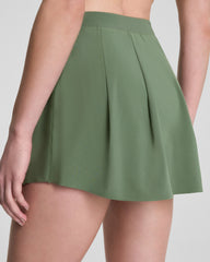 SPANXshape® BoostUp Pleated Skort, 14" | Eucalyptus