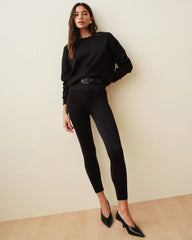 SPANXshape® Ribbed Knit Legging | Classic Black
