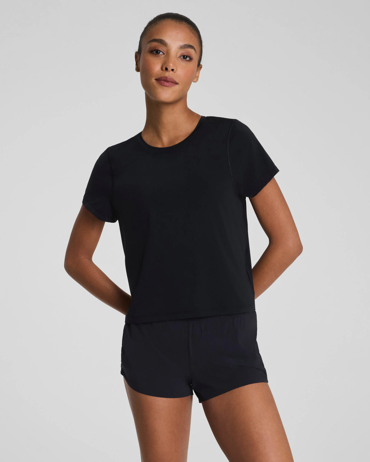 SPANX® BoostUp Crewneck Tee with StayCool Tech