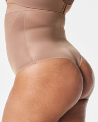 SPANXshape® Invisible High-Waisted Thong | Cafe Au Lait