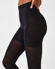 SPANXshape® Mid-Thigh Tight-End Tights® | Very Black