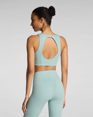 SPANX® PowerPlay Open Back Sports Bra | Wave
