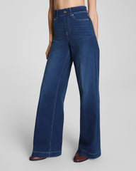 SPANXshape® EveryWear Pull-On Wide Leg Jeans | Poseidon