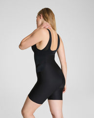 SPANXsupersculpt® Transform Open-Bust Mid-Thigh Bodysuit | Very Black