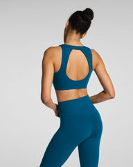 SPANX® PowerPlay Open Back Sports Bra | Deep Cove