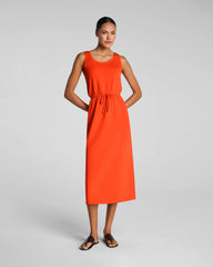 SPANX AirEssentials® Drawstring Maxi Tank Dress | Sunset Coral