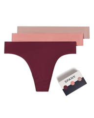 SPANXsmooth® Fit-To-You Supima® Cotton Thong 3-Pack Box