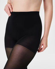 SPANXshape® Shorty Tights | Very Black