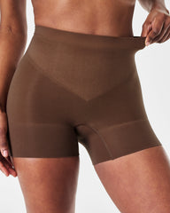 SPANXsculpt® Seamless Power Shorty | Chestnut Brown