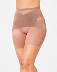 SPANXshape® Skinny Britches® Mid-Thigh Short | Champagne Beige