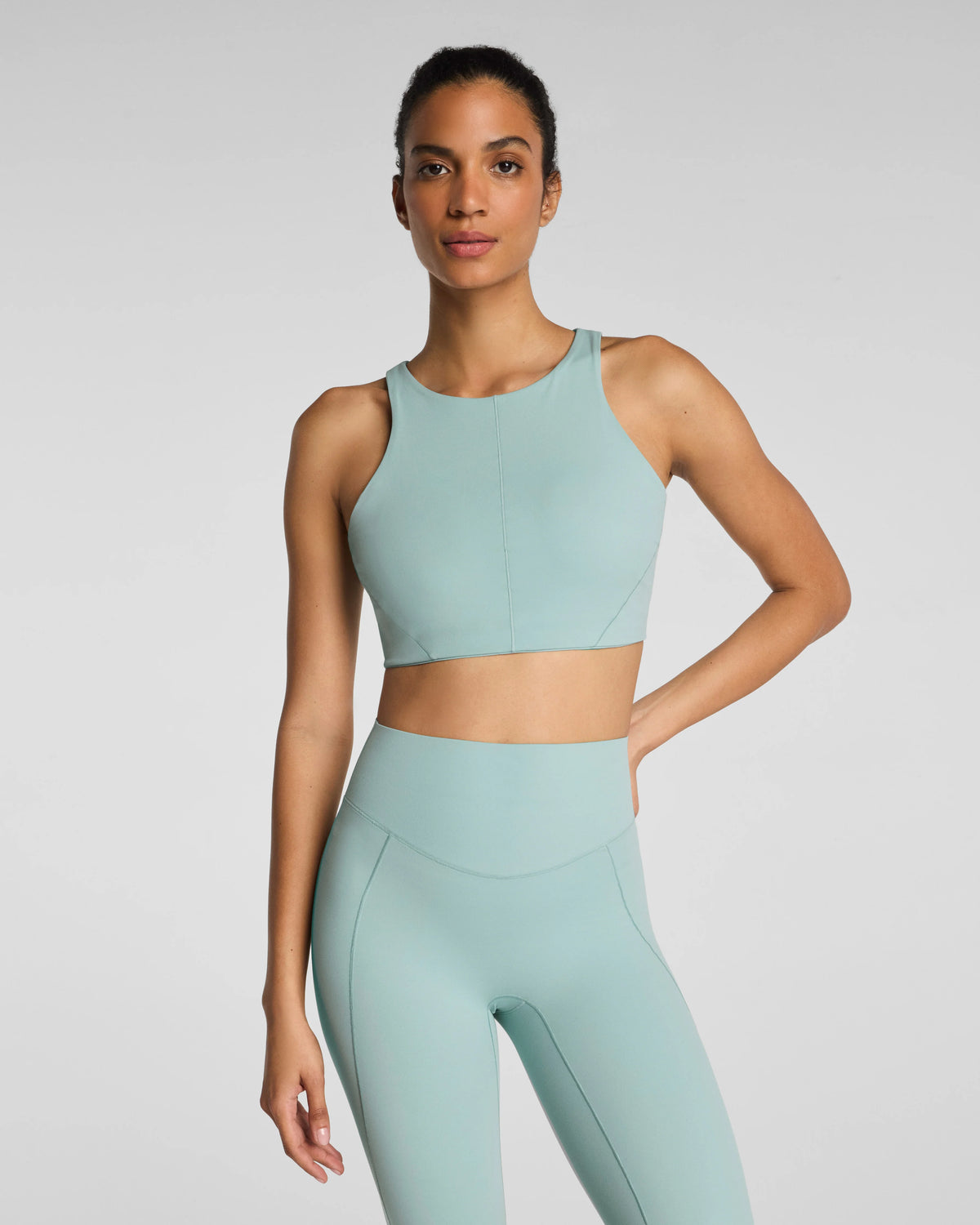 SPANX® PowerPlay Open Back Sports Bra | Wave