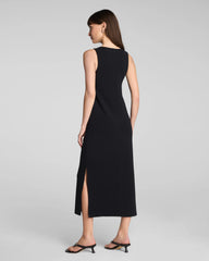 SPANX AirEssentials® French Rib Maxi Tank Dress | Very Black