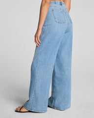 SPANXsupersmooth® Authentic 360 Lightweight Super Wide Leg Jeans | Seaside Blue