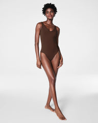 SPANXsculpt® Seamless Power Tank | Chestnut Brown