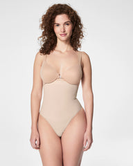 SPANXsculpt® Seamless Power High-Waisted Thong | Soft Nude