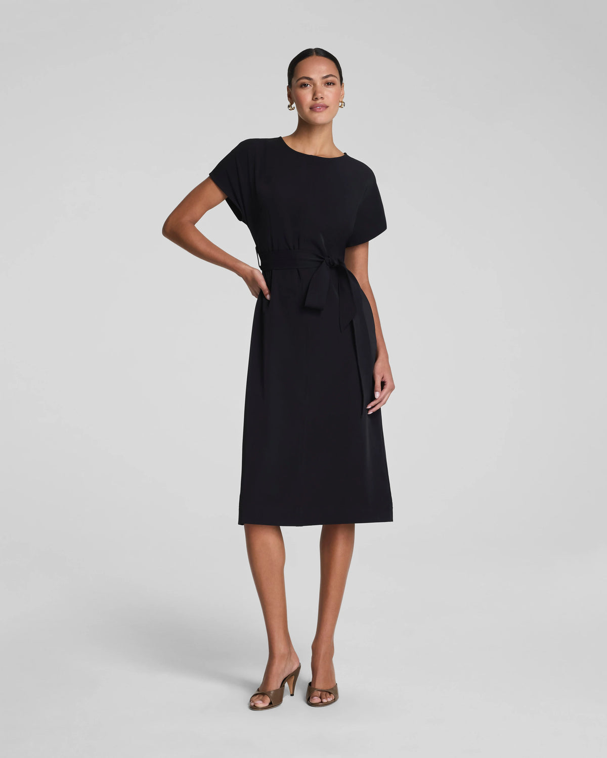 SPANX® CarryOn Belted Midi Dress