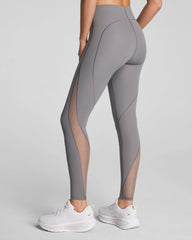 SPANXshape® BodyLine Sheerious Full-Length Leggings with Mid-Tummy Compression | Anthracite