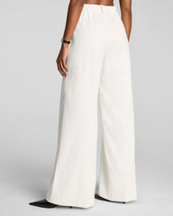 SPANX® EasyBreezy Cotton Linen Super Wide Leg Pant | Ivory