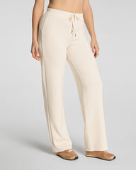 SPANX AirEssentials® Straight Leg Pant | Oatmeal Heather