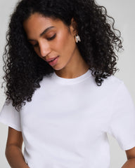 karla welch for SPANX® Everyday Tee | Classic White