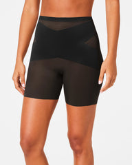SPANXshape® Skinny Britches® Mid-Thigh Short | Very Black