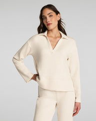 SPANX AirEssentials® Long Sleeve Polo Top
