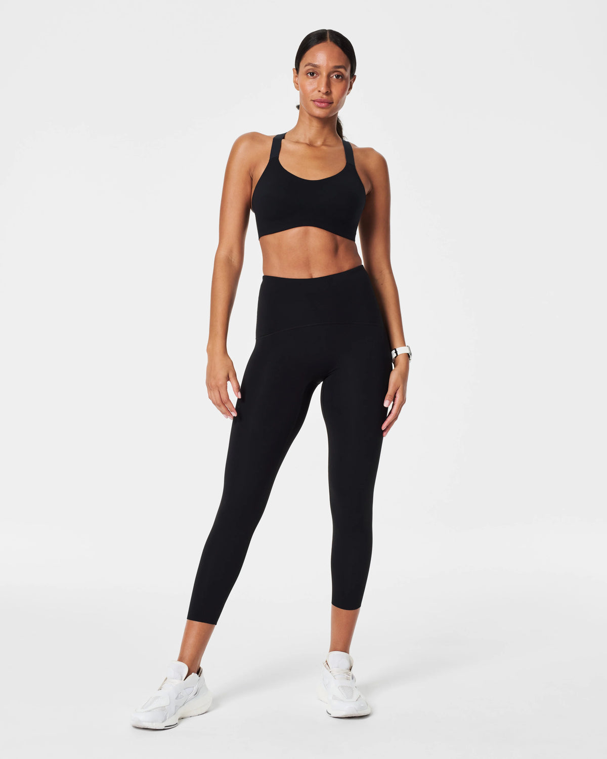 SPANX® BoostUp Medium Impact Sports Bra | Very Black