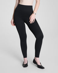 SPANXshape® Ribbed Knit Legging | Classic Black