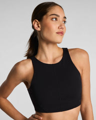 SPANX® PowerPlay Open Back Sports Bra | Very Black