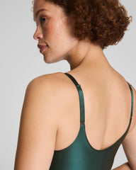 SPANXshape® LuxeShine Cami Thong Bodysuit | Meridian Shimmer