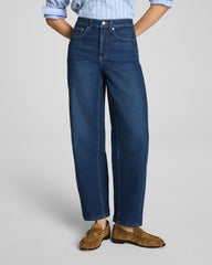 SPANXshape® Authentic 360 Barrel Leg Jeans | Adriatic Blue