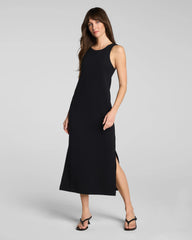SPANX AirEssentials® French Rib Maxi Tank Dress | Very Black
