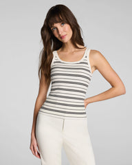 SPANX® Ribbed Knit Scoop Neck Tank