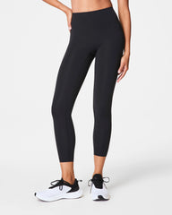 SPANXshape® BodyLine 7/8 Leggings with Full-Tummy Compression | Very Black