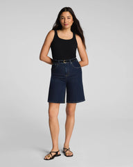 SPANXshape® Authentic 360 Jean Short, 10" | Marina