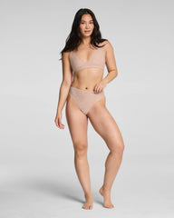 SPANXsupersmooth® Day to Date Night Lace Thong | Chai