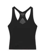 SPANX® BoostUp V-Neck Shelf Tank | Very Black