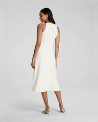 SPANX® Ponte Sleeveless A-Line Midi Dress | Ivory