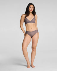 SPANXsupersmooth® Day to Date Night Lace Bralette | Granite
