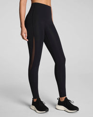 SPANXshape® BodyLine Sheerious Full-Length Leggings with Mid-Tummy Compression | Very Black